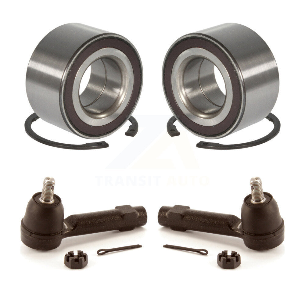 Wheel Bearing And Tie Rod End Front Kit For 2007-2008 Honda Fit