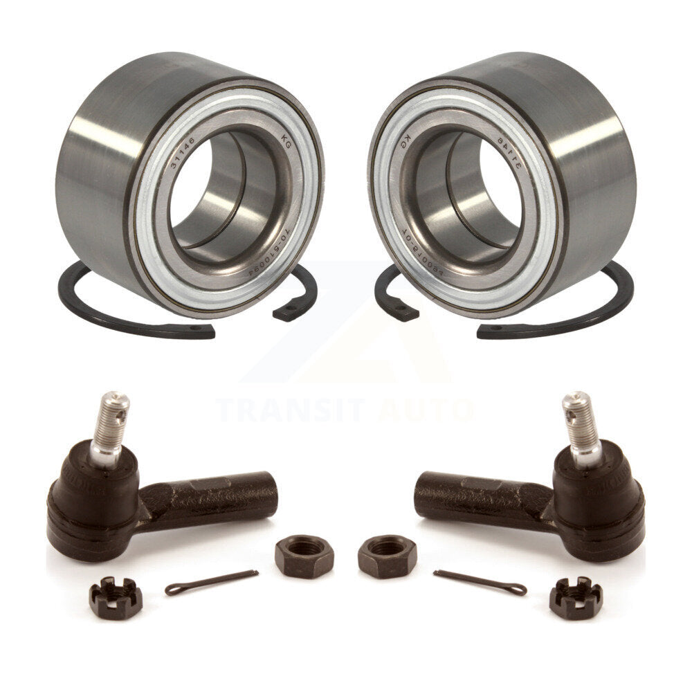 Wheel Bearing And Tie Rod End Front Kit For Toyota Yaris Prius C Scion xD