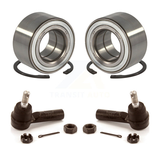 Wheel Bearing And Tie Rod End Front Kit For Toyota Yaris Prius C Scion xD