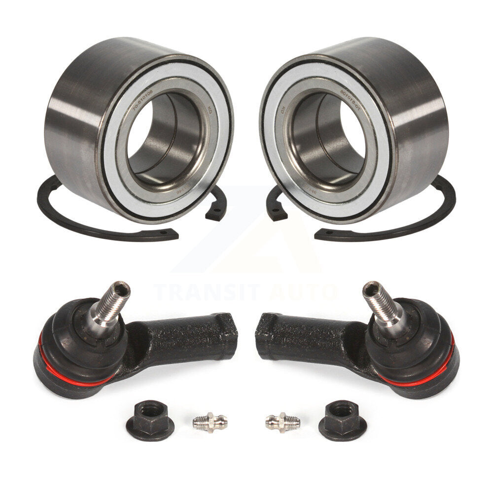 Wheel Bearing And Tie Rod End Front Kit For 2010-2013 Ford Transit Connect