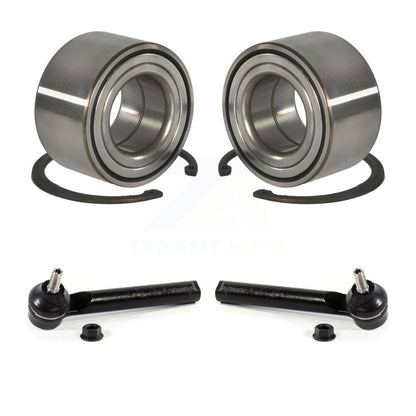Wheel Bearing And Tie Rod End Front Kit For 2012-2019 Fiat 500