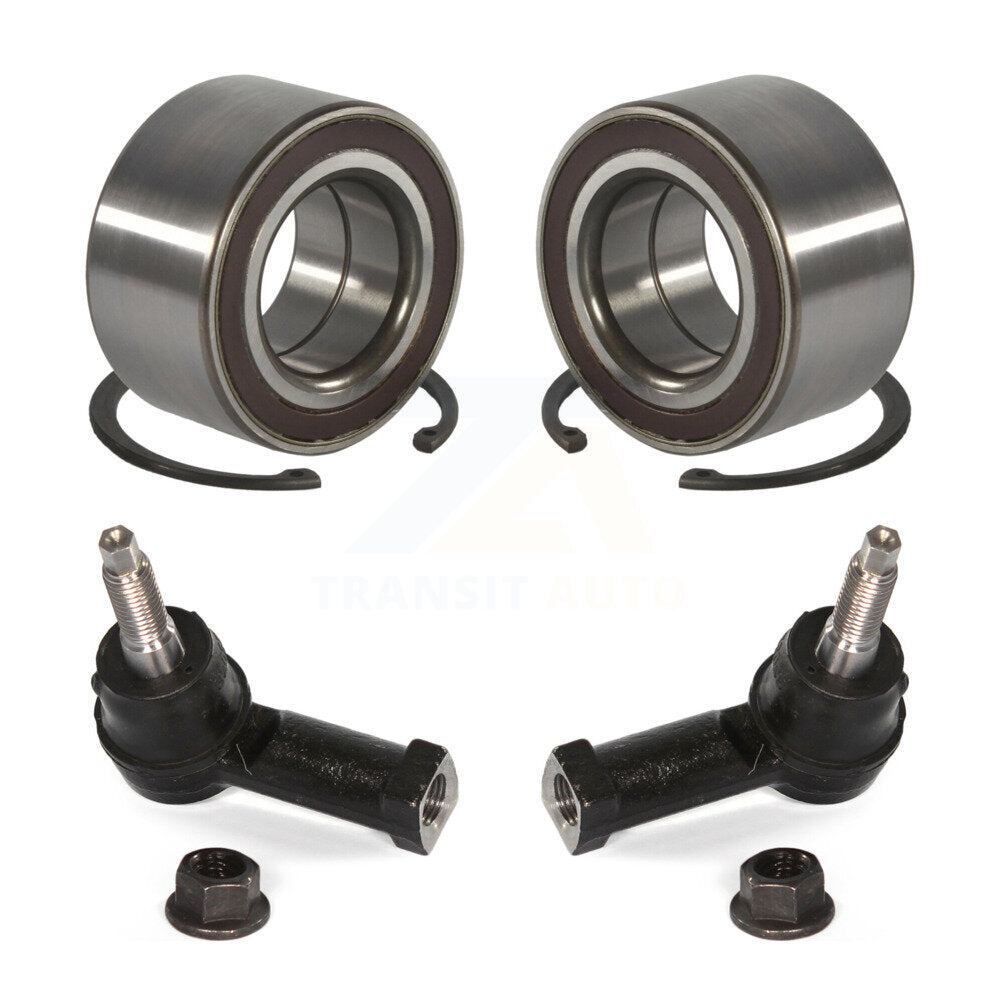 Wheel Bearing And Tie Rod End Front Kit For 2012-2020 Chevrolet Sonic