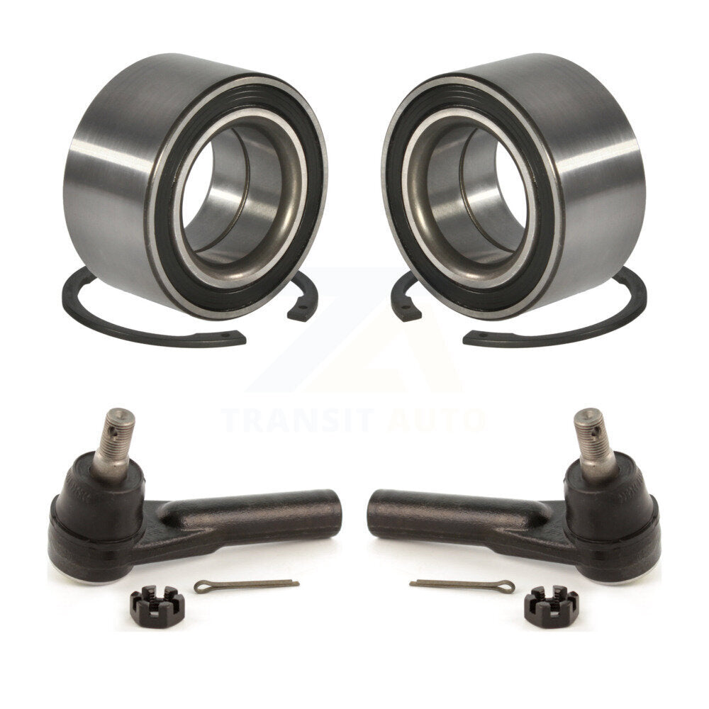 Wheel Bearing And Tie Rod End Front Kit For 1995-1998 Ford Windstar