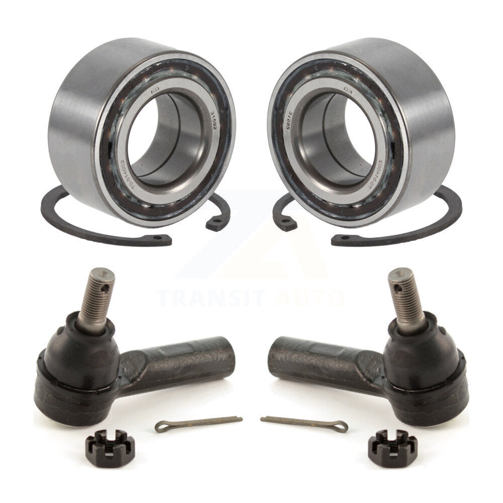 Wheel Bearing & Tie Rod End Front Kit For Toyota RAV4 Celica Camry Corolla Nova