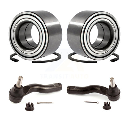 Wheel Bearing & Tie Rod End Front Kit For Ford Fusion Mazda 6 Lincoln MKZ Zephyr