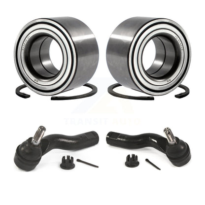 Wheel Bearing And Tie Rod End Front Kit For Ford Fusion Lincoln MKZ