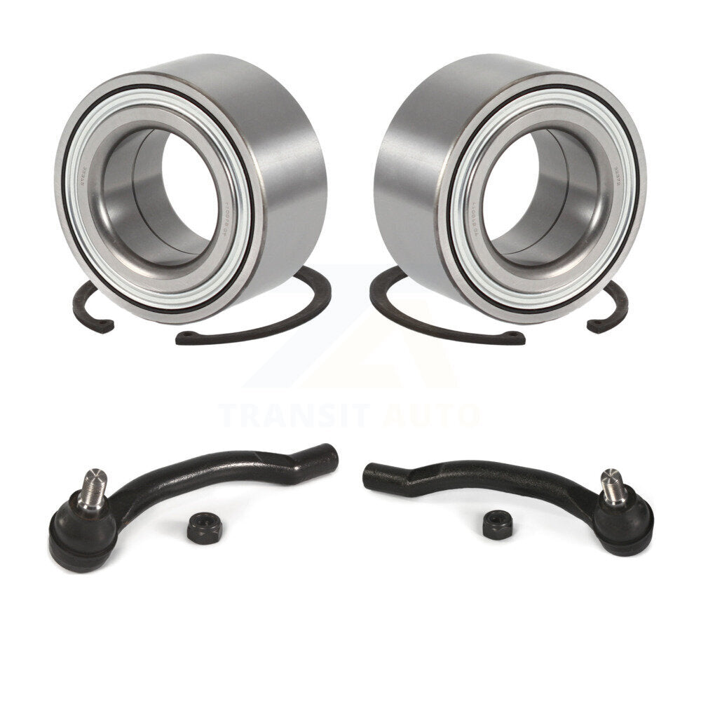 Wheel Bearing And Tie Rod End Front Kit For Honda Pilot Acura MDX