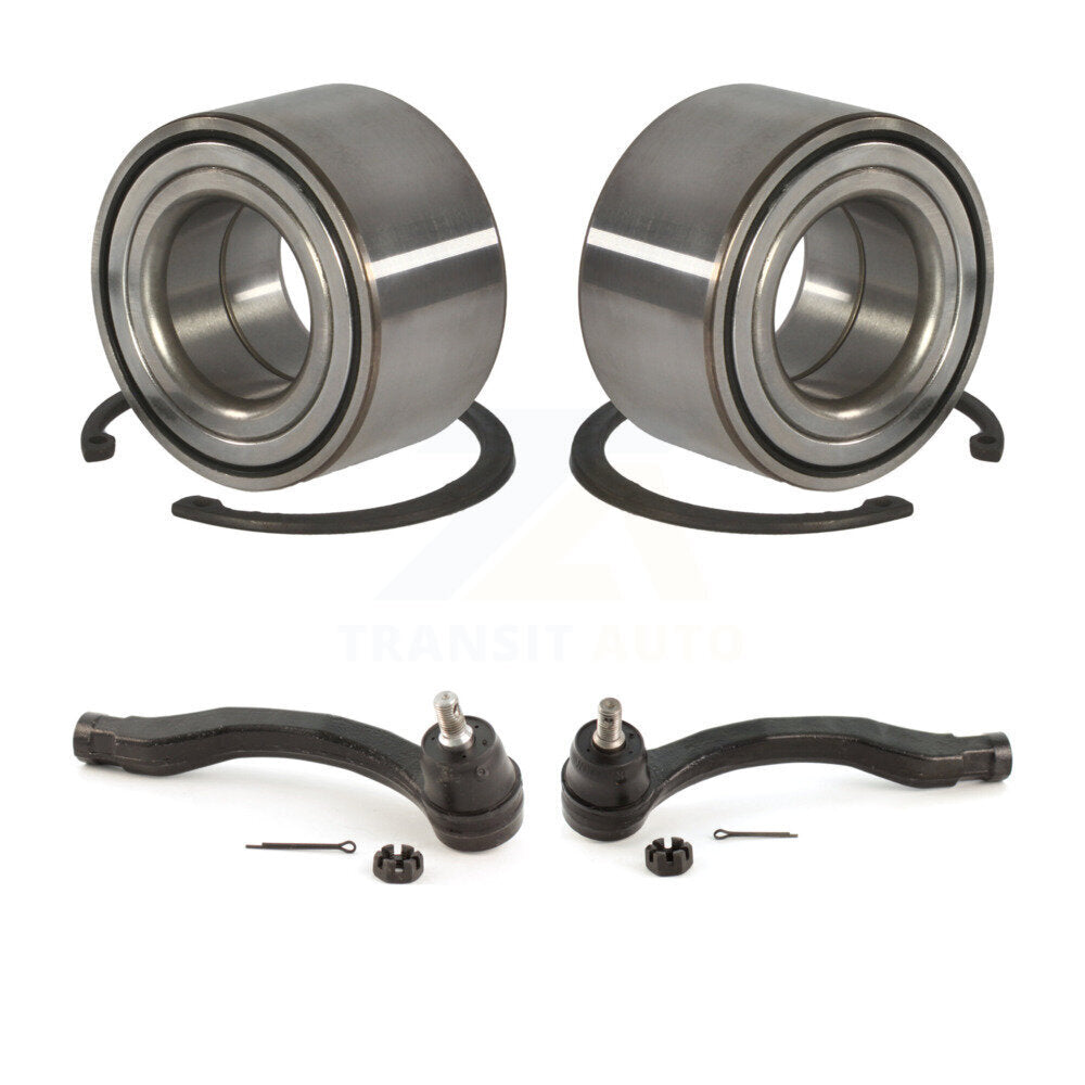 Wheel Bearing And Tie Rod End Front Kit For Honda Civic Acura EL del Sol