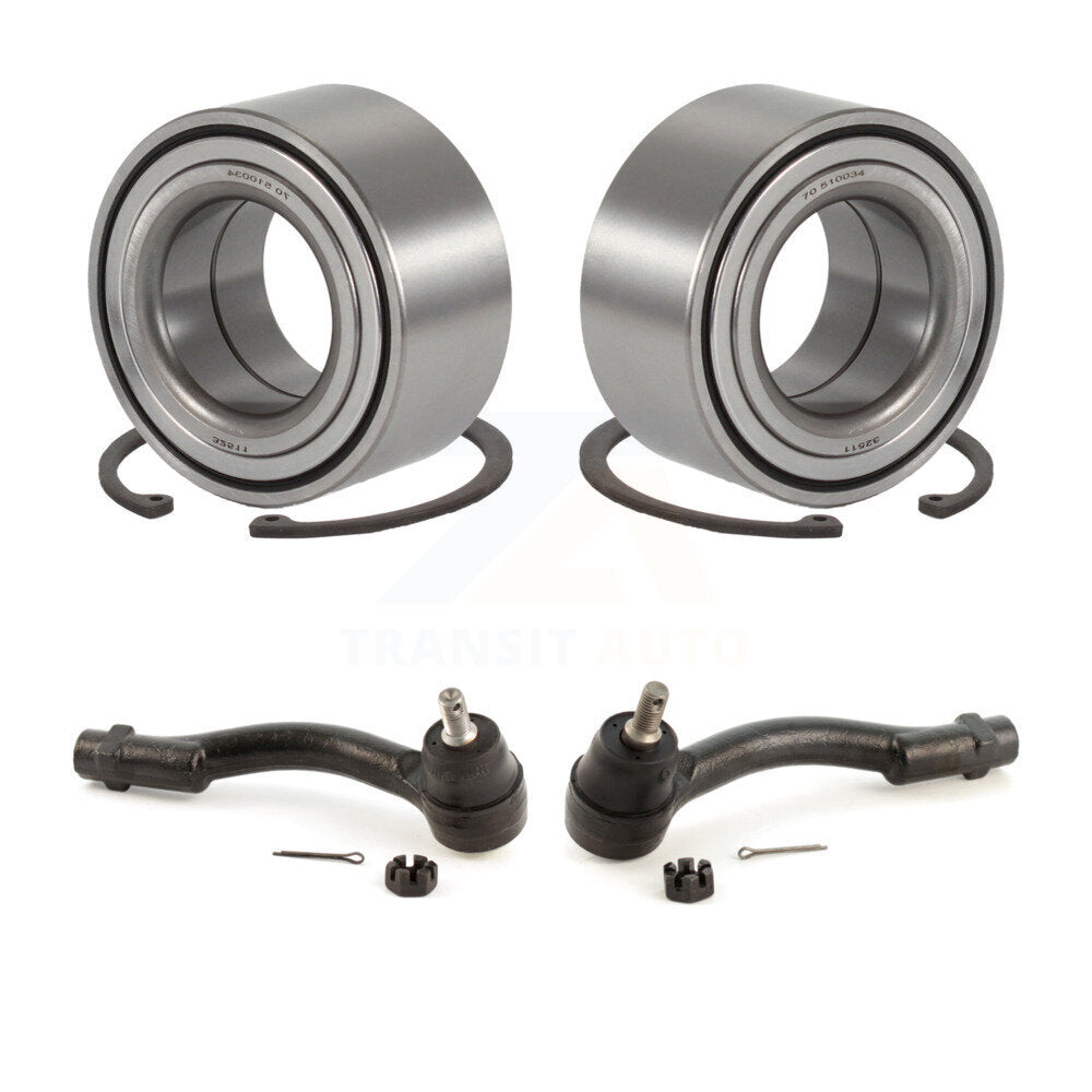 Wheel Bearing And Tie Rod End Front Kit For Hyundai Tucson Kia Sportage