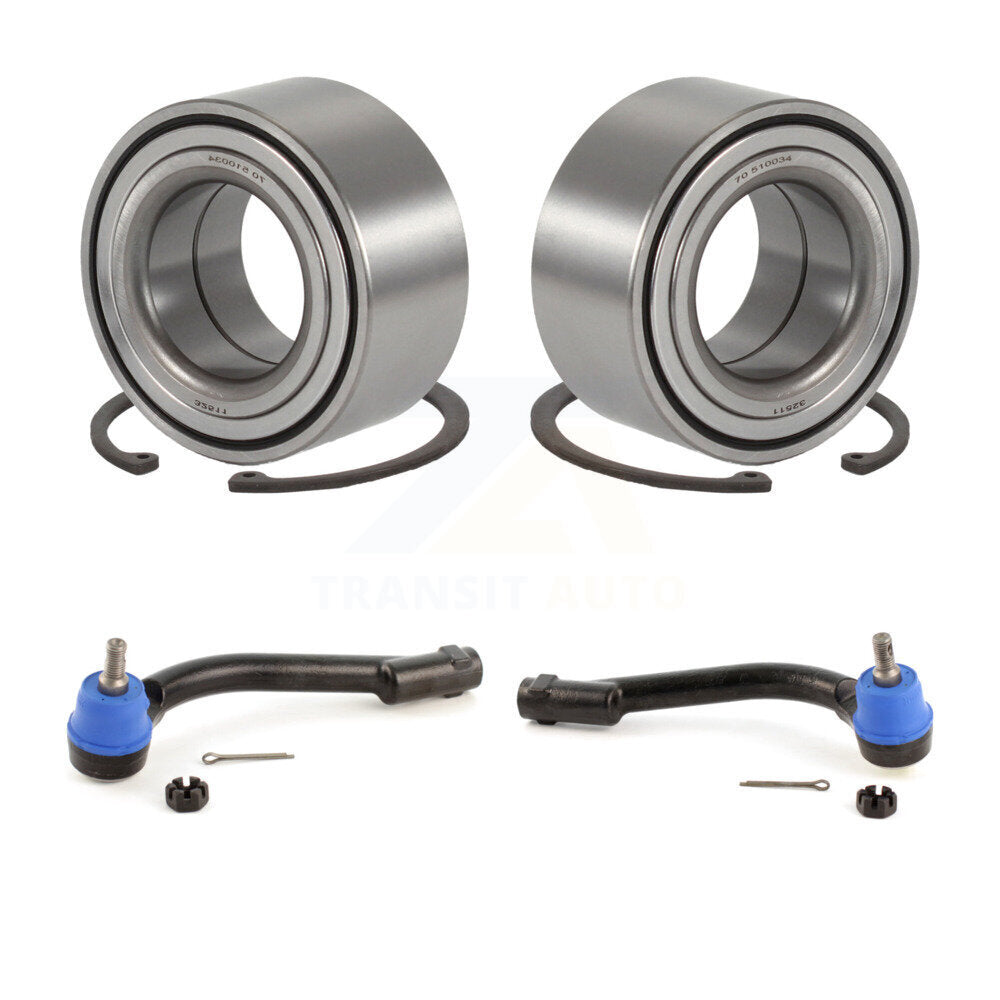 Wheel Bearing And Tie Rod End Front Kit For Kia Rondo Optima Magentis