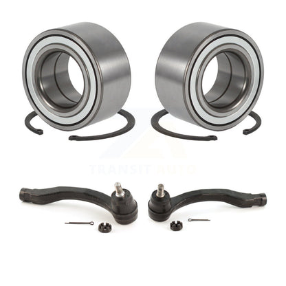 Wheel Bearing And Tie Rod End Front Kit For 1997-2001 Honda CR-V