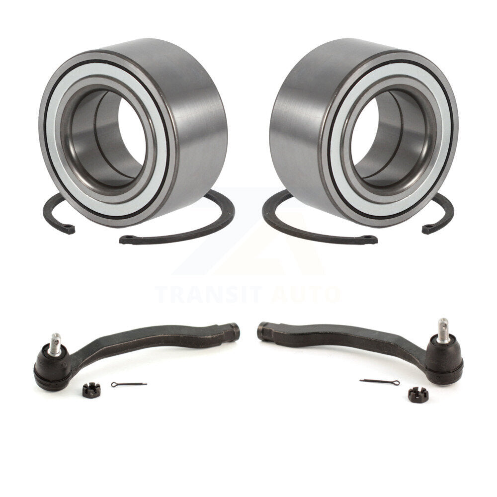 Wheel Bearing And Tie Rod End Front Kit For Honda Accord Acura TL CL