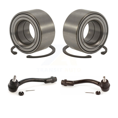 Wheel Bearing And Tie Rod End Front Kit For 2006-2011 Hyundai Accent