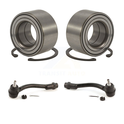 Wheel Bearing And Tie Rod End Front Kit For 2006-2011 Kia Rio Rio5