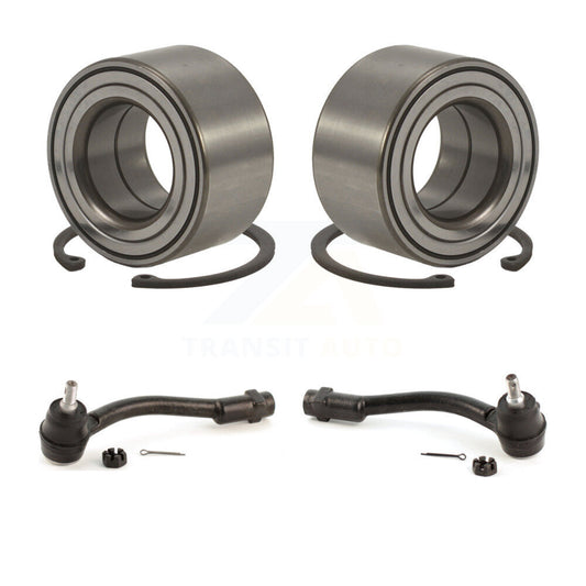 Wheel Bearing And Tie Rod End Front Kit For 2006-2011 Kia Rio Rio5