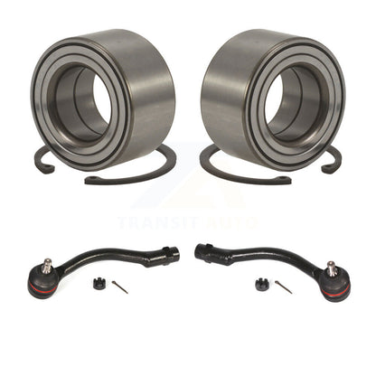 Wheel Bearing And Tie Rod End Front Kit For 2012-2017 Hyundai Accent
