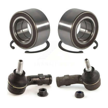 Wheel Bearing And Tie Rod End Front Kit For Ford Focus