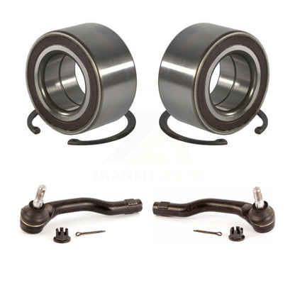 Wheel Bearing And Tie Rod End Front Kit For 2011-2014 Mazda 2