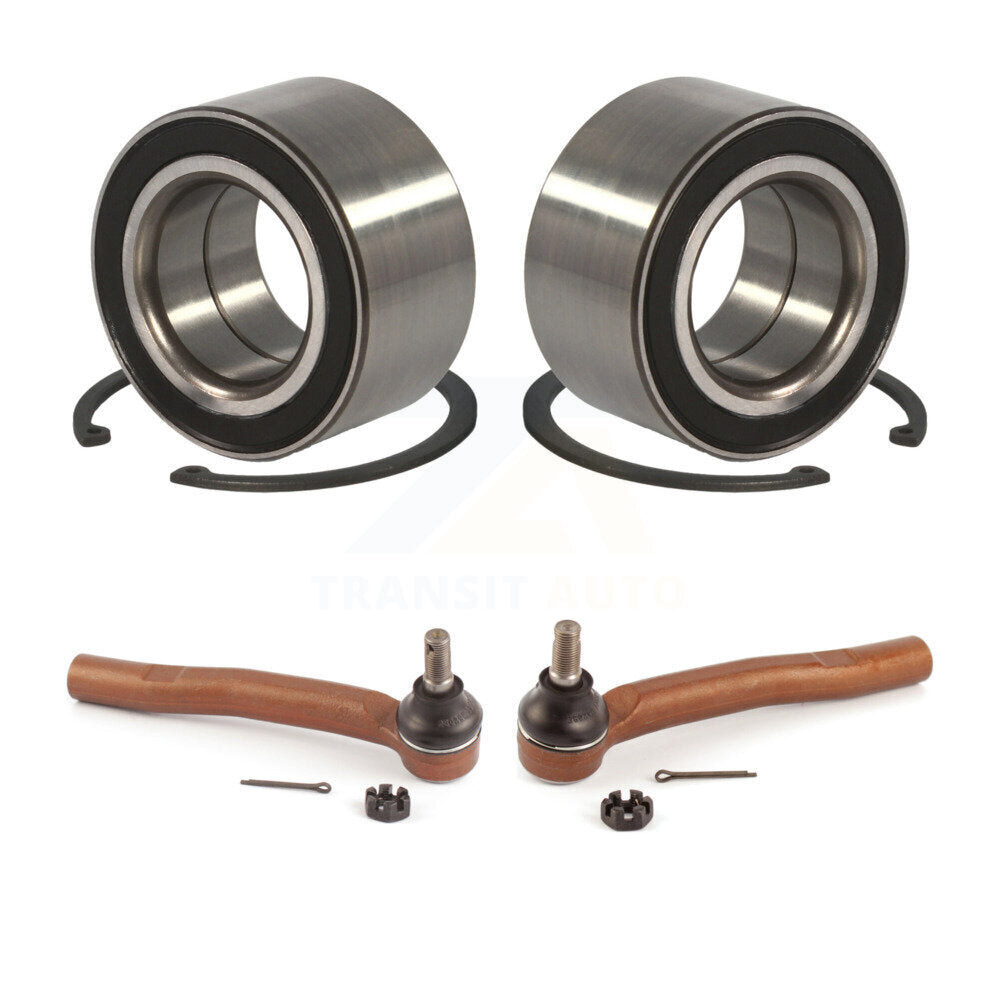 Wheel Bearing And Tie Rod End Front Kit For 2009-2016 Toyota Venza