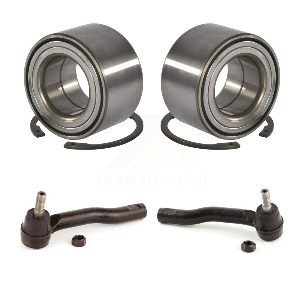 Wheel Bearing And Tie Rod End Front Kit For 2003-2008 Toyota Corolla