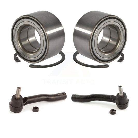 Wheel Bearing And Tie Rod End Front Kit For 2003-2008 Toyota Corolla