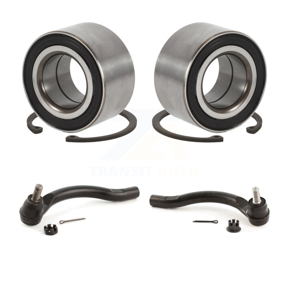 Wheel Bearing And Tie Rod End Front Kit For 2006-2011 Honda Civic Acura CSX