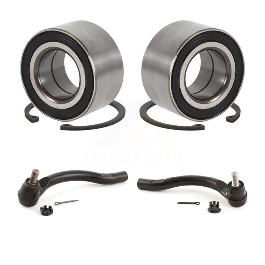 Wheel Bearing And Tie Rod End Front Kit For 2006-2011 Honda Civic Acura CSX