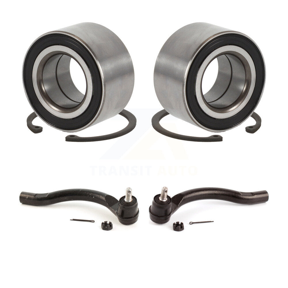 Wheel Bearing And Tie Rod End Front Kit For Honda Accord Acura TSX