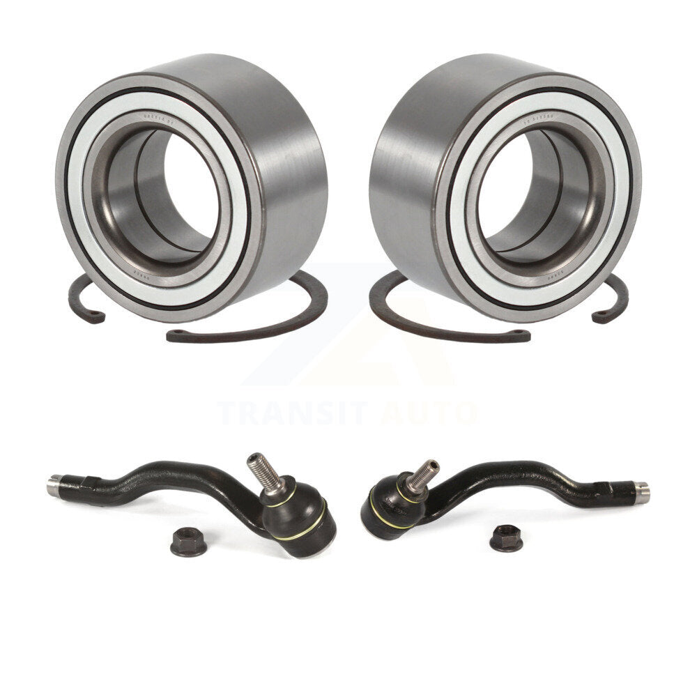 Wheel Bearing And Tie Rod End Front Kit For 2001-2005 BMW 325xi 330xi
