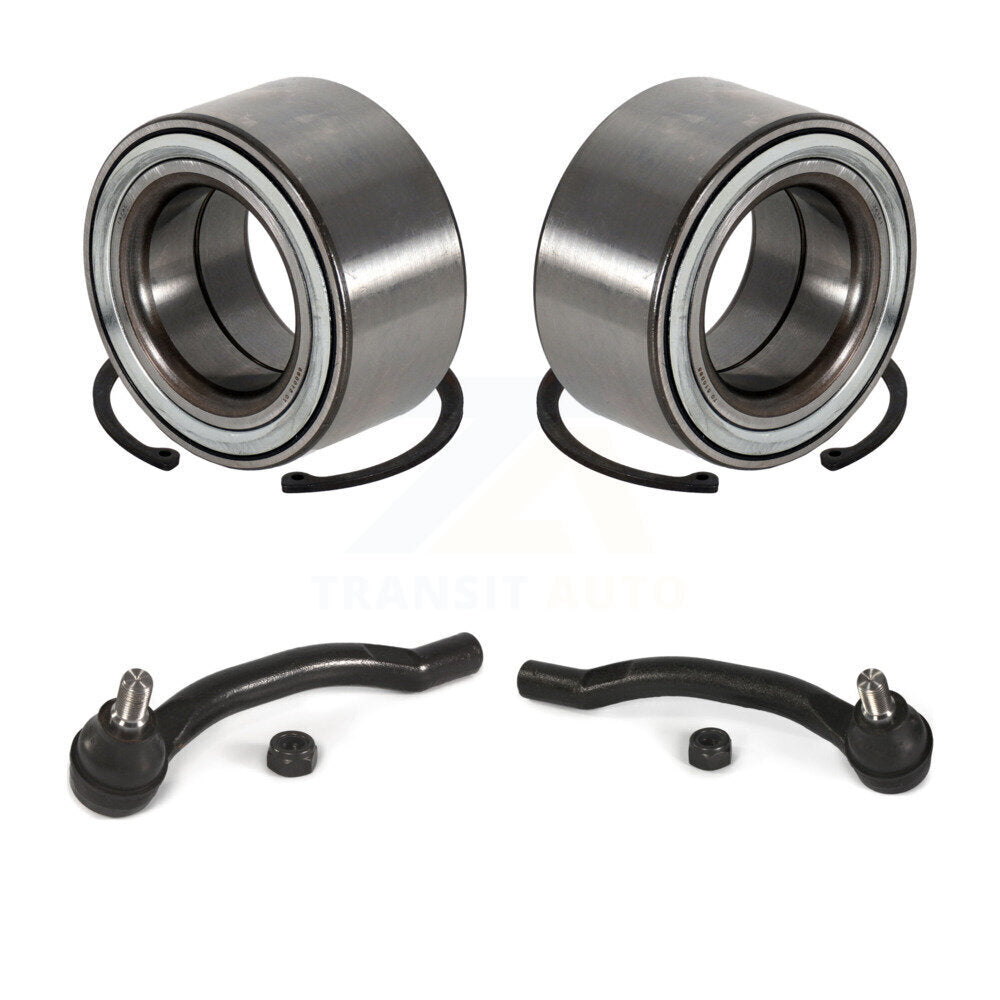Wheel Bearing And Tie Rod End Front Kit For Honda Pilot Acura MDX