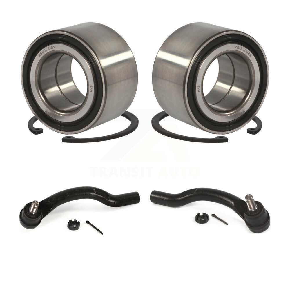 Wheel Bearing And Tie Rod End Front Kit For Honda Civic Acura ILX