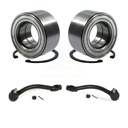 Wheel Bearing Tie Rod End Front Kit For Hyundai Elantra GT Kia Soul Veloster EV
