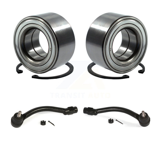 Wheel Bearing Tie Rod End Front Kit For Hyundai Elantra GT Kia Soul Veloster EV