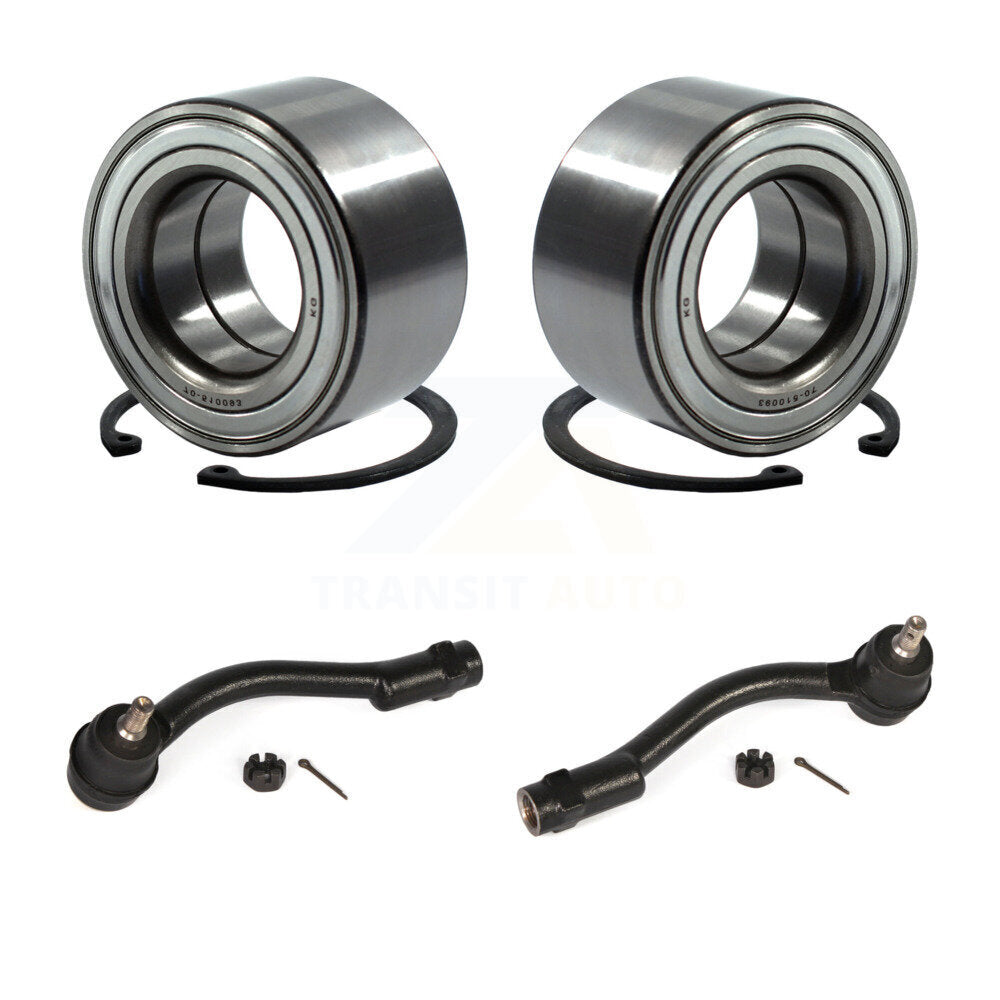 Wheel Bearing And Tie Rod End Front Kit For 2010-2013 Kia Soul