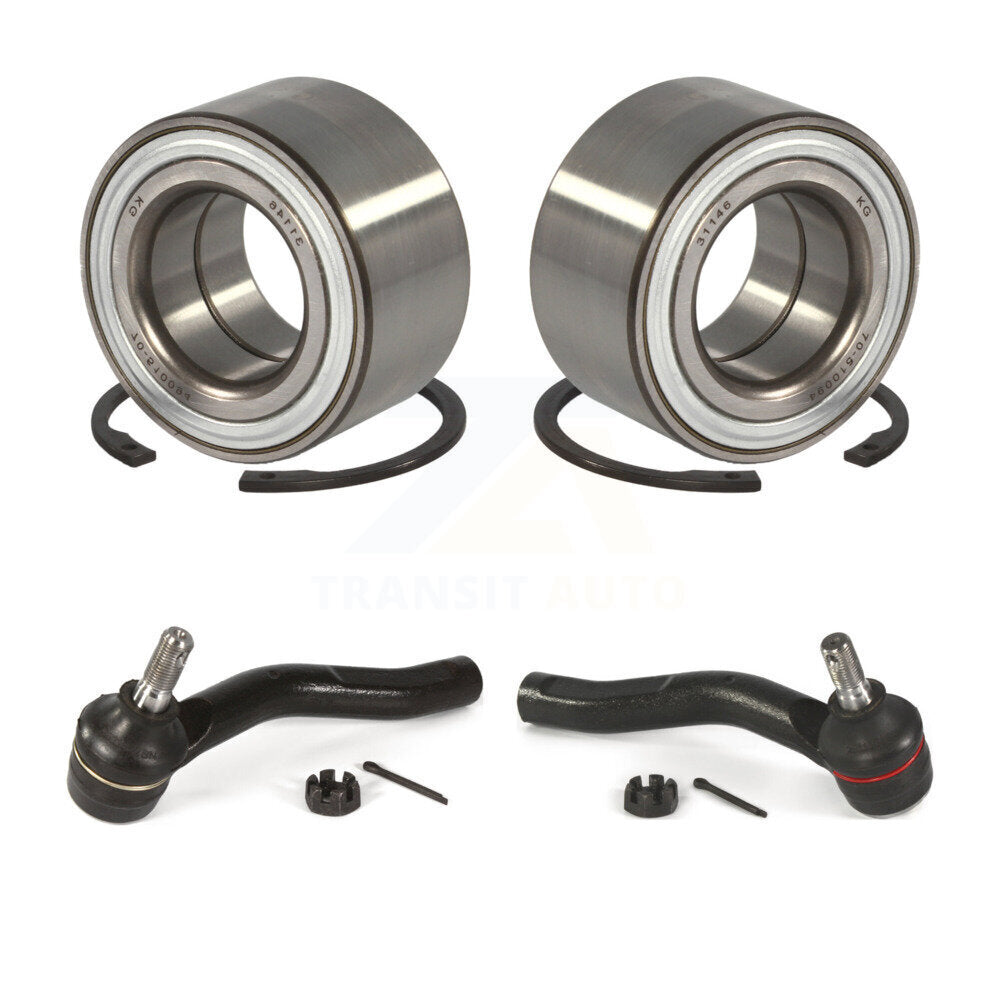 Wheel Bearing And Tie Rod End Front Kit For Toyota Yaris Prius C