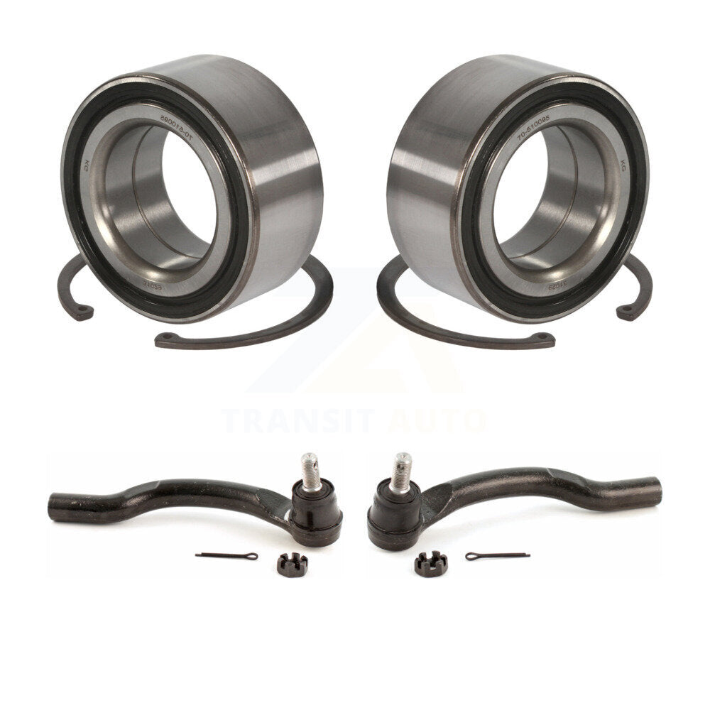 Wheel Bearing And Tie Rod End Front Kit For Honda Accord Acura TSX