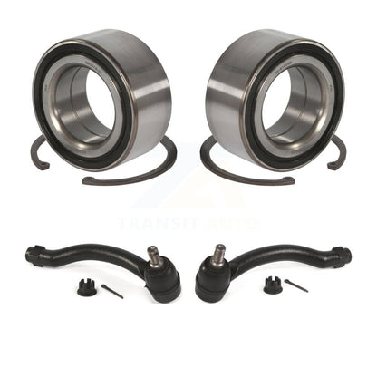 Wheel Bearing And Tie Rod End Front Kit For 2009-2014 Acura TL