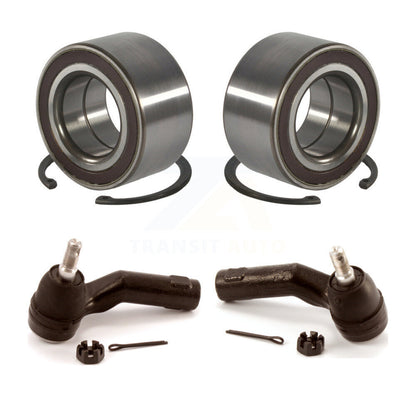 Wheel Bearing And Tie Rod End Front Kit For Mazda 3 5 Sport