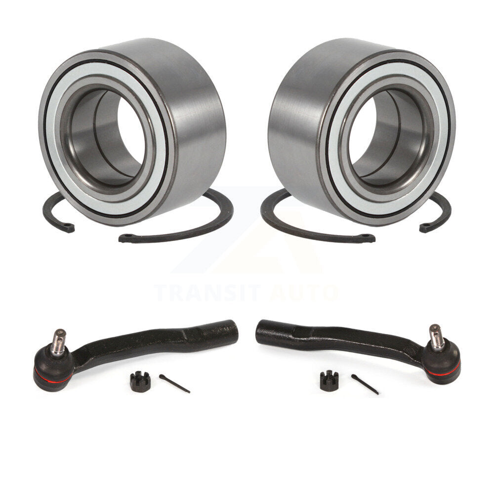 Wheel Bearing And Tie Rod End Front Kit For 2011-2020 Toyota Sienna