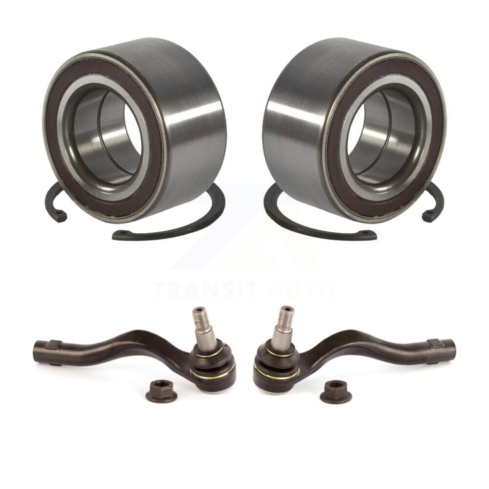Wheel Bearing And Tie Rod End Front Kit For Mercedes-Benz C300 C350 E350 E400