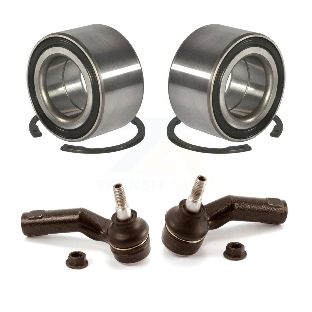 Wheel Bearing And Tie Rod End Front Kit For 2017-2019 Lincoln MKC