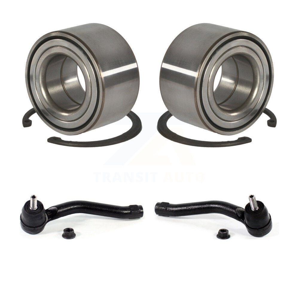 Wheel Bearing And Tie Rod End Front Kit For Nissan Micra Versa Note