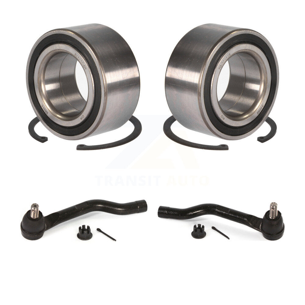 Wheel Bearing And Tie Rod End Front Kit For Honda Accord Acura TLX