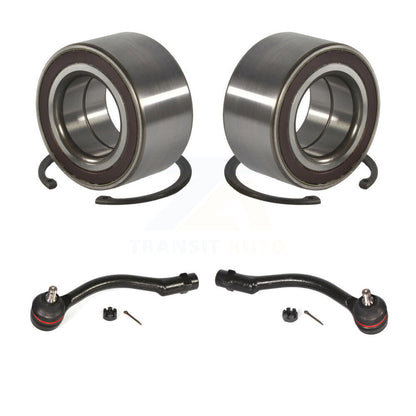 Wheel Bearing And Tie Rod End Front Kit For Kia Rio