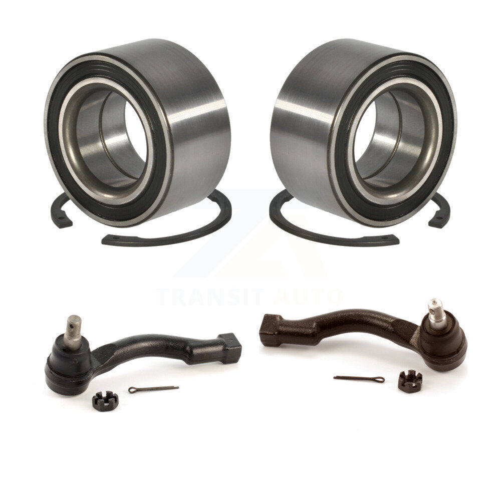 Wheel Bearing And Tie Rod End Front Kit For 2003-2009 Kia Sorento