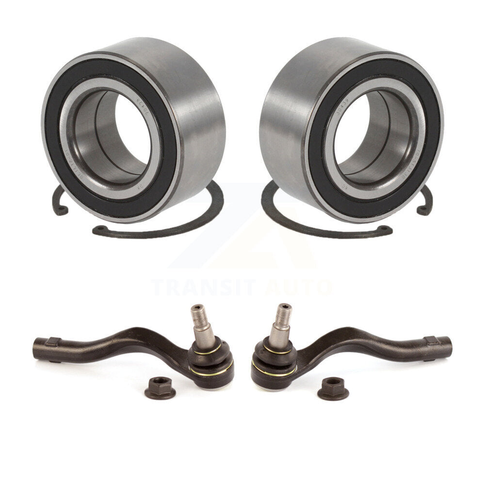 Wheel Bearing And Tie Rod End Front Kit For 2010-2012 Mercedes-Benz C250 AWD