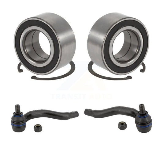 Wheel Bearing & Tie Rod End Front Kit For Mercedes-Benz C280 C240 C320 C350 AWD
