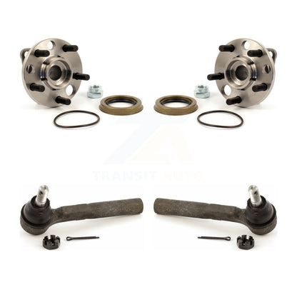 Wheel Bearing And Tie Rod End Front Kit For Chevrolet Cavalier Pontiac Sunfire