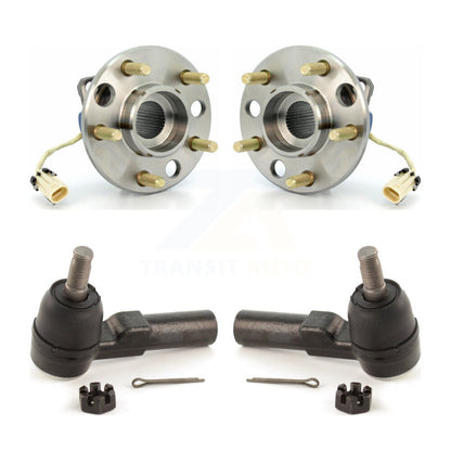 Wheel Bearing Tie Rod End Front Kit For Cadillac DeVille Eldorado Seville Buick
