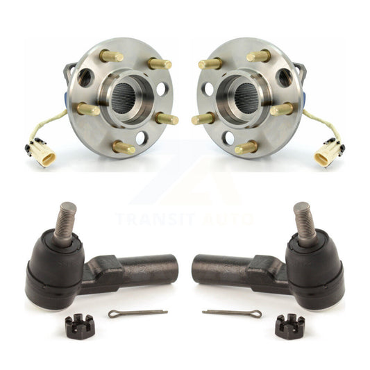 Wheel Bearing Tie Rod End Front Kit For Cadillac DeVille Eldorado Seville Buick